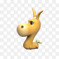 卡通矢量三维动物字母PNG图-空若网 卡通矢量三维动物字母PNG图-空若网