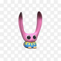 卡通矢量三维动物字母PNG图-空若网 卡通矢量三维动物字母PNG图-空若网