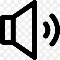扬声器图标-空若网 扬声器图标-空若网