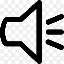 扬声器图标-空若网 扬声器图标-空若网