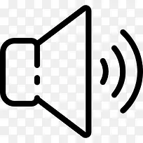扬声器图标-空若网 扬声器图标-空若网