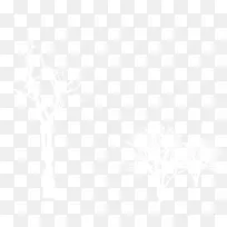 白色卡通创意树枝-空若网 白色卡通创意树枝-空若网