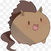 手绘卡通小马-空若网 手绘卡通小马-空若网