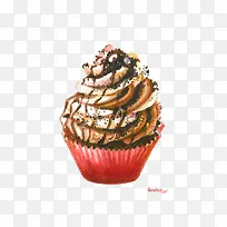 手绘小蛋糕-空若网 手绘小蛋糕-空若网