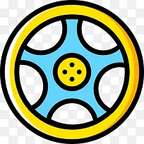 合金车轮图标-空若网 合金车轮图标-空若网