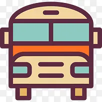校车图标-空若网 校车图标-空若网