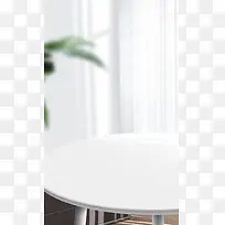 白色简约家居桌面-空若网 白色简约家居桌面-空若网