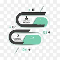 扁平化信息分类ppt装饰矢量图-空若网 扁平化信息分类ppt装饰矢量图-空若网