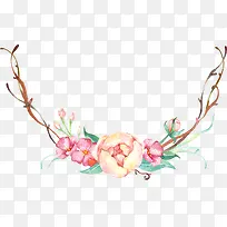 手绘梦幻水彩玫瑰-空若网 手绘梦幻水彩玫瑰-空若网