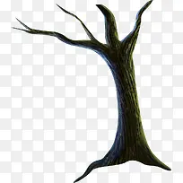 枯树创意设计手绘-空若网 枯树创意设计手绘-空若网