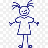 手绘小人物-空若网 手绘小人物-空若网