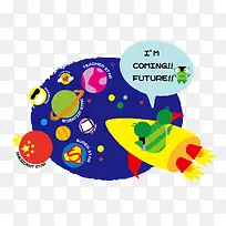 卡通插画-空若网 卡通插画-空若网