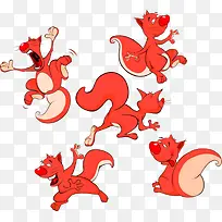 卡通可爱的松鼠-空若网 卡通可爱的松鼠-空若网