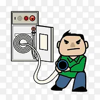 卡通消防工具-空若网 卡通消防工具-空若网