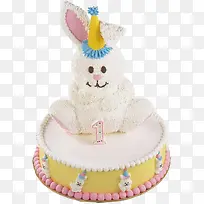 兔子生日蛋糕-空若网 兔子生日蛋糕-空若网