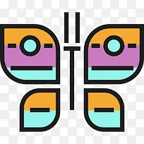 蝴蝶图标-空若网 蝴蝶图标-空若网