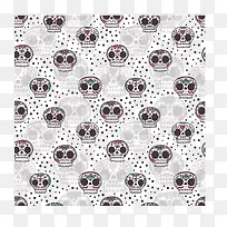 矢量骷髅背景-空若网 矢量骷髅背景-空若网