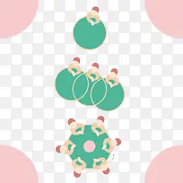 创意扁平手绘背景-空若网 创意扁平手绘背景-空若网