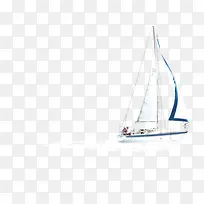 白色帆船素材-空若网 白色帆船素材-空若网