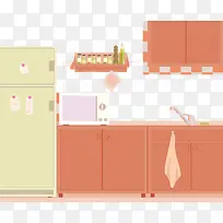 家居厨房插画-空若网 家居厨房插画-空若网
