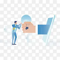 矢量手绘人物-空若网 矢量手绘人物-空若网