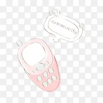 手绘卡通手机-空若网 手绘卡通手机-空若网