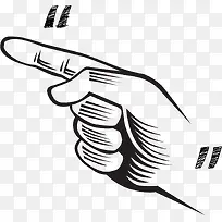 手绘手势手指免费下载-空若网 手绘手势手指免费下载-空若网