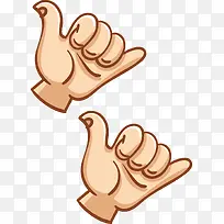 六手指卡通设计-空若网 六手指卡通设计-空若网