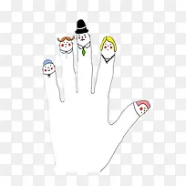 卡通手指-空若网 卡通手指-空若网