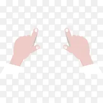 卡通双手手指装饰图案-空若网 卡通双手手指装饰图案-空若网