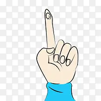 卡通手指素材吧-空若网 卡通手指素材吧-空若网