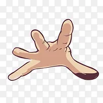 卡通手元素-空若网 卡通手元素-空若网