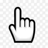 卡通商务扁平手手指素材-空若网 卡通商务扁平手手指素材-空若网