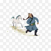 蒙古族神话插画-空若网 蒙古族神话插画-空若网