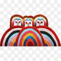 手绘彩色民间鞋垫-空若网 手绘彩色民间鞋垫-空若网