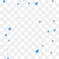 卡通雨滴-空若网 卡通雨滴-空若网