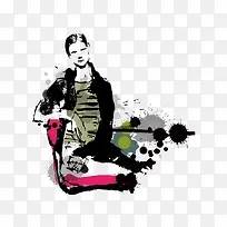 水彩人物-空若网 水彩人物-空若网