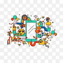 互联网APP元素-空若网 互联网APP元素-空若网