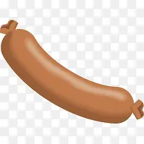 手绘立体香肠矢量图-空若网 手绘立体香肠矢量图-空若网