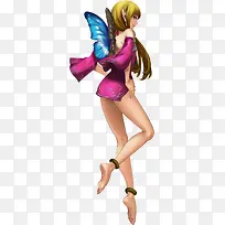 手绘3d美女插画-空若网 手绘3d美女插画-空若网