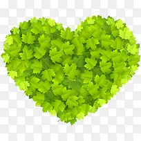 春天清新爱心植物-空若网 春天清新爱心植物-空若网