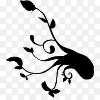 扁平风格合成树枝造型-空若网 扁平风格合成树枝造型-空若网