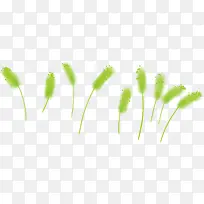 高清创意合成扁平风格狗尾巴草-空若网 高清创意合成扁平风格狗尾巴草-空若网