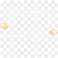 扁平彩绘风格高清翅膀-空若网 扁平彩绘风格高清翅膀-空若网