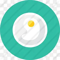 煎鸡蛋图标-空若网 煎鸡蛋图标-空若网