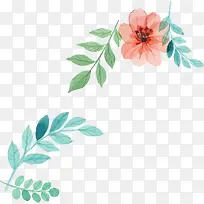 手绘剪纸插画花朵-空若网 手绘剪纸插画花朵-空若网