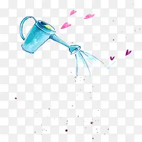 插画花洒-空若网 插画花洒-空若网