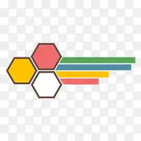 彩色六边形-空若网 彩色六边形-空若网