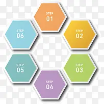 六边形标签-空若网 六边形标签-空若网