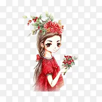 唯美插画-空若网 唯美插画-空若网